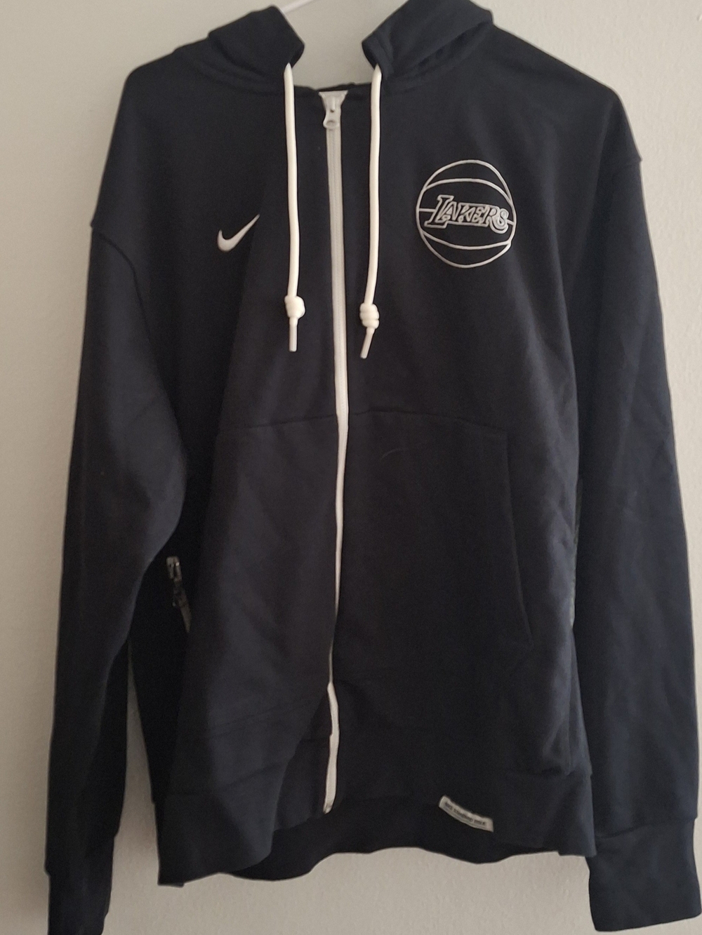 Nike Los Angeles Lakers Black Zip-Up Hoodie